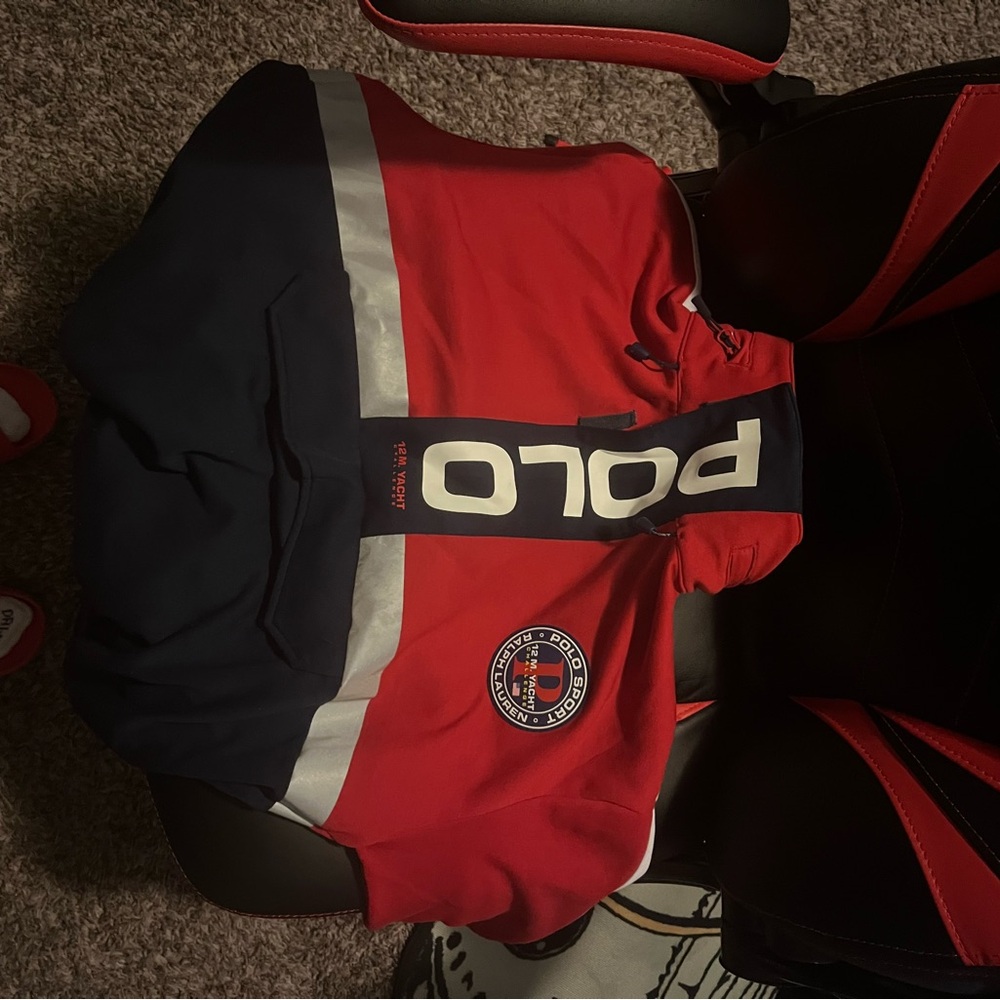 Polo Red and Navy Jacket